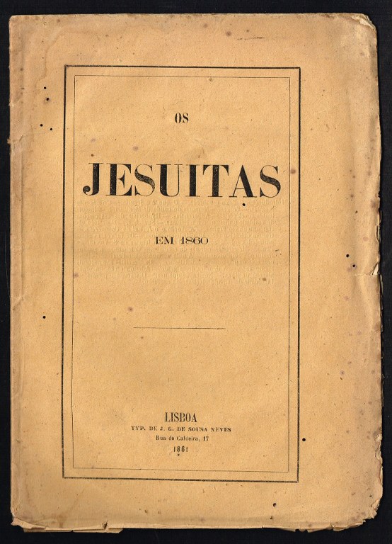 OS JESUITAS EM 1860